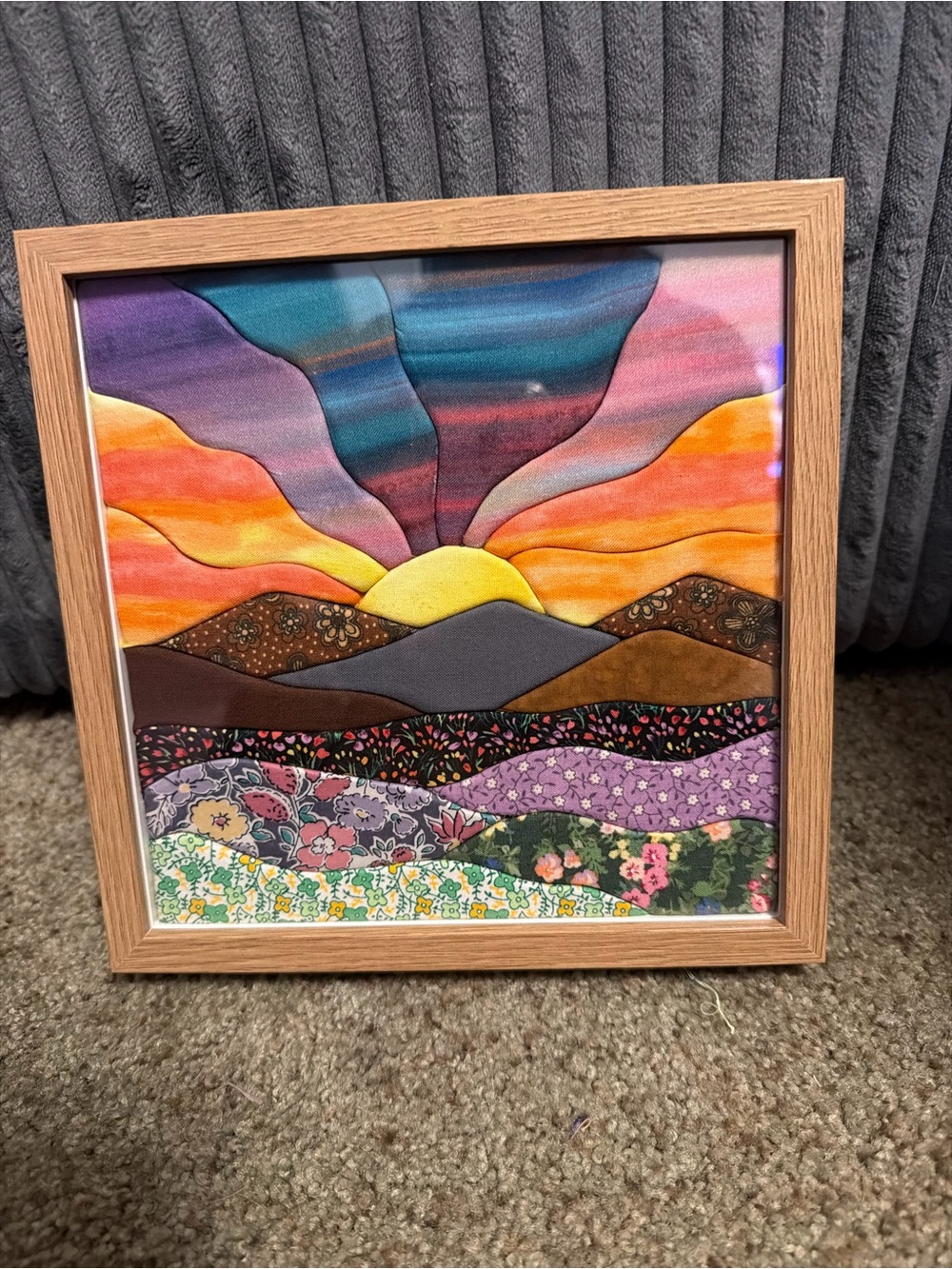 KINUSAIGA VINTAGE FABRIC textile Art